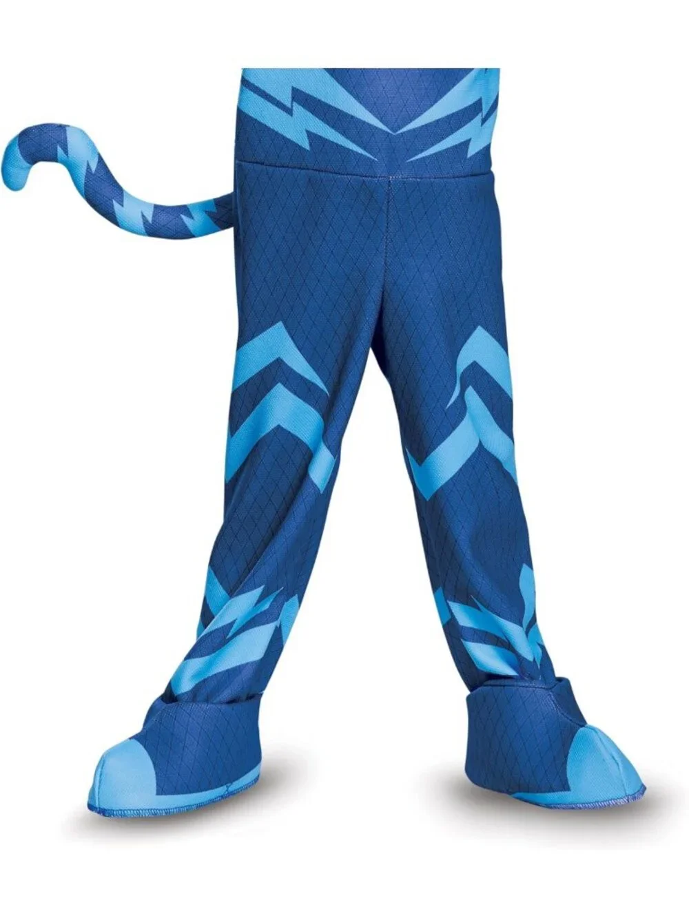 Glow-in-the-Dark Catboy Costume Jumpsuit & Mask for Toddler 3T-4T, Fun Dress-Up